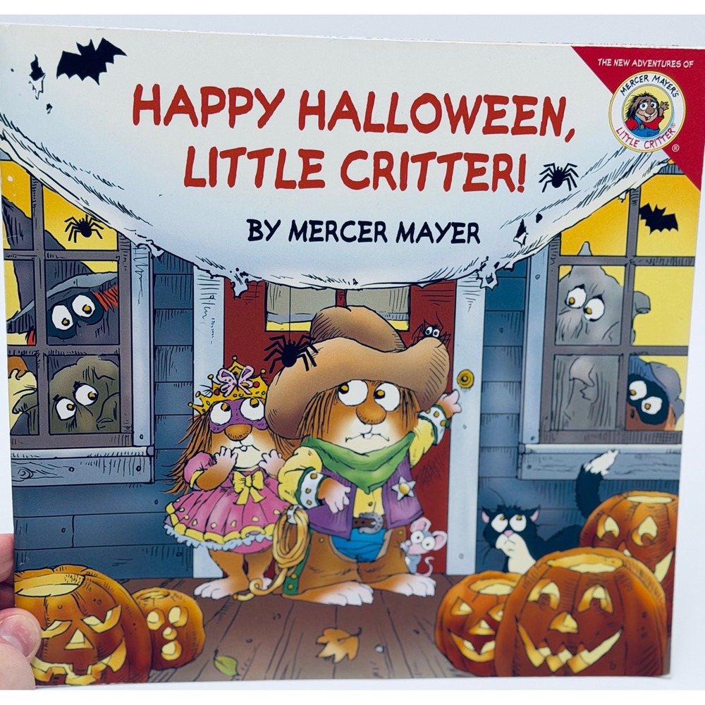 Happy Halloween Little Critter Mercer Mayer Lift the Flap Book First Edition